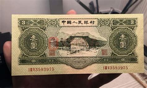 3元人民币图片