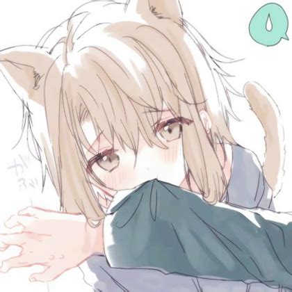 猫咪非主流头像动漫女生