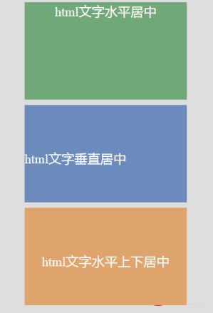 html文字居中 html图片居中代码 - DIVCSS5