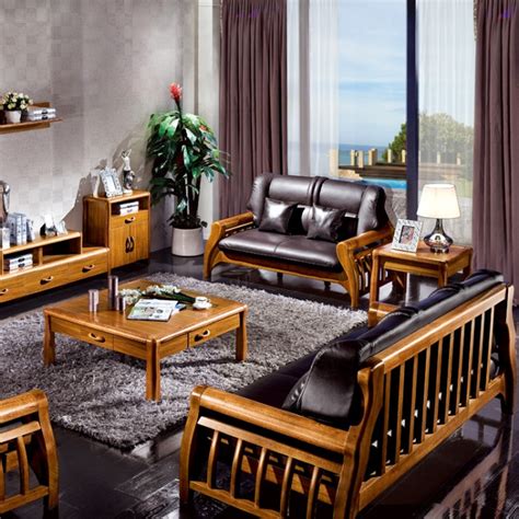 康诺威 现代中式家具 客厅组合沙发 真皮沙发 实木沙发 单位沙发 ...