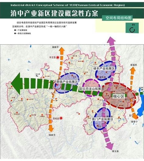 规划全文昆明市2021年城市规划滇中新区云南滇中新区2022重点项目滇中