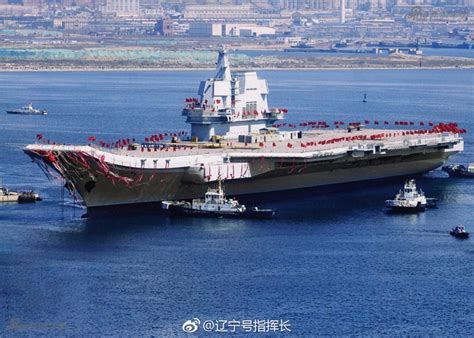 001A型航母完工近半 1年后下水试航-北京时间