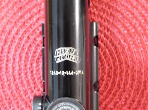 Hensoldt 4x24 FAL scope on metric cover Stanag mount - $ 600 Loxley ...