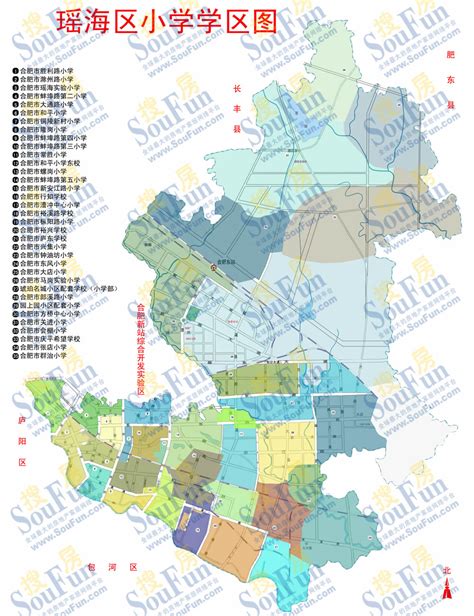 合肥区域划分地图2018_合肥区域划分地图2017 - 随意贴