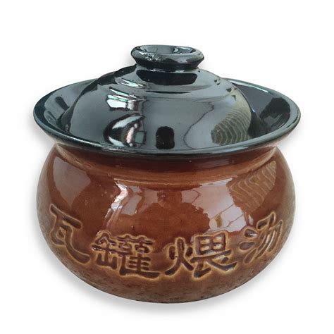 土陶小瓦罐煲汤瓦罐煨汤商用家用粗陶瓷瓦罐美食炖盅煨汤砂锅餐具_虎窝淘
