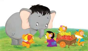 小象的鼻子 - 儿童小故事 - 故事365