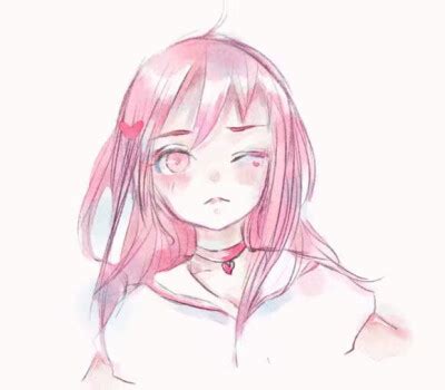 女生头像动漫温柔半身