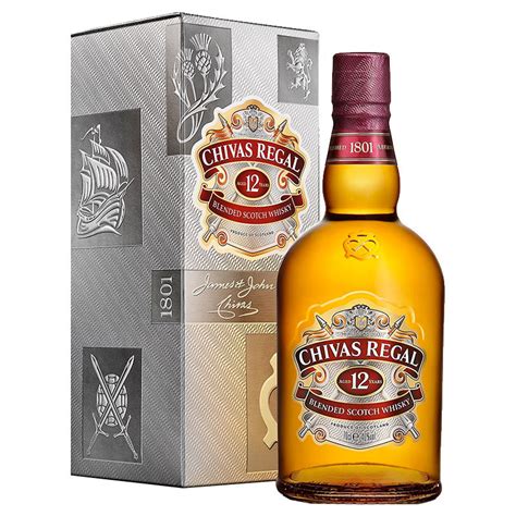 英国进口 芝华士（Chivas）洋酒 12年 苏格兰 威士忌700ml-阿里巴巴