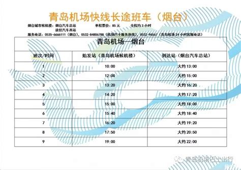 青岛机场巴士调整703线路时刻表-中国民航网
