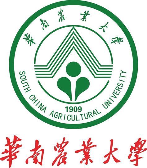 华南农业大学校徽标志矢量图 - 设计之家