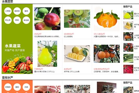 农产品网站设计稿_undine_z-站酷ZCOOL
