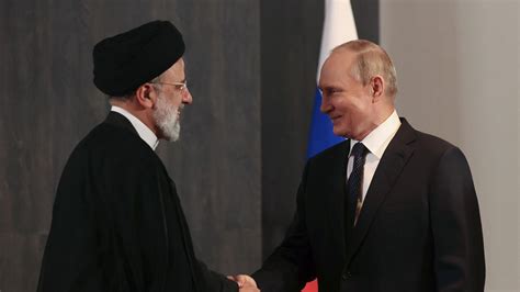 普京与伊朗总统在撒马尔罕上合组织峰会期间举行会谈 - 2022年9月15日, 俄罗斯卫星通讯社