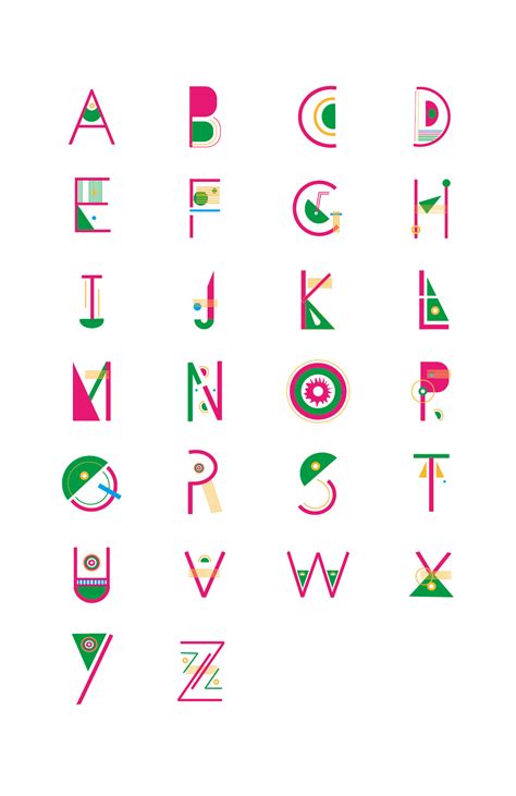 字体设计-26个字母设计|平面|字体/字形|huguoli - 原创作品 - 站酷 (ZCOOL)