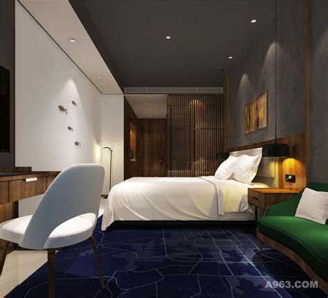 【勃朗设计】河北精品酒店设计-沧州喜达尔精品酒店设计方案-室内设计-拓者设计吧