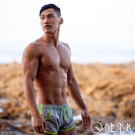 美国亚裔肌肉男模Wilson Lai图片 亚洲肌肉帅哥 亚洲肌肉男模 华裔肌肉男模 东方帅哥 小鲜肉 健身迷网