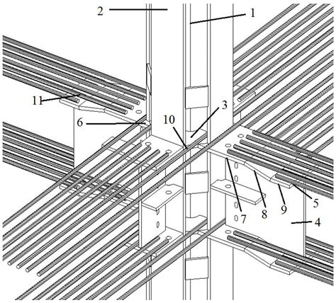 钢结构连廊与混凝土结构交接处防水结构体系的制作方法