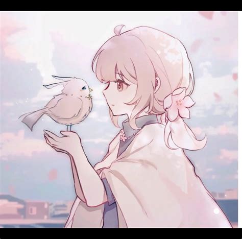 动漫樱花头像图片