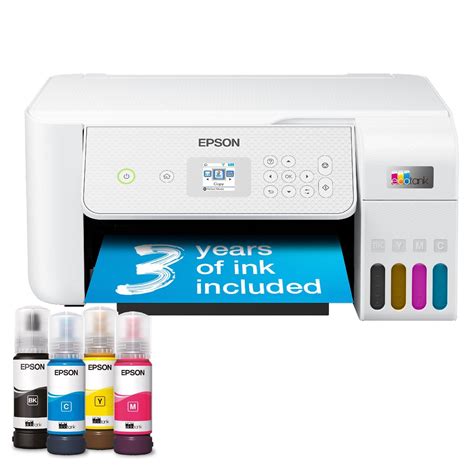 EcoTank ET-2876 A4 Multifunction Wi-Fi Ink Tank Printer, With Up To 3 ...