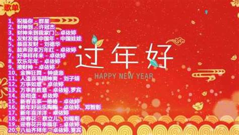 【2022新年快乐】新春祝福歌曲新年喜庆音乐合集，虎虎生威过大年！_腾讯视频