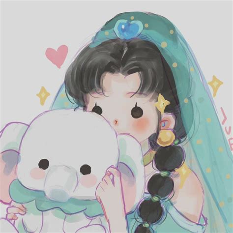 非主流卡通公主头像