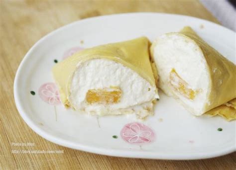 【芒果班戟蛋糕的做法步骤图，怎么做好吃】岁食记_下厨房
