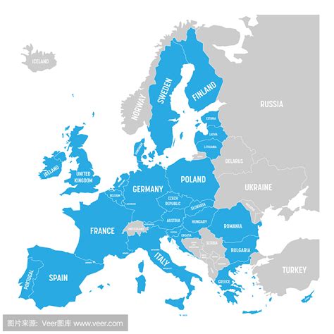 欧洲西班牙地图中文版_欧洲地图中文版高清晰_微信公众号文章