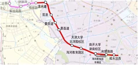 天津地铁11号线二期工程规划图最新版- 天津本地宝