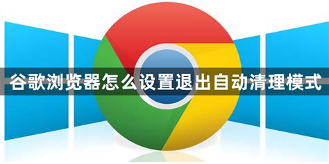 谷歌浏览器如何设置每次退出软件自动清除数据-Chrome Google关闭时自动清除缓存的方法教程 - 极光下载站