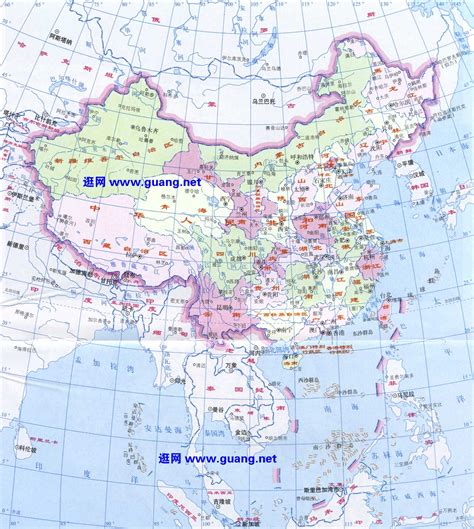 求中国地图包含省份和主要城市_百度知道
