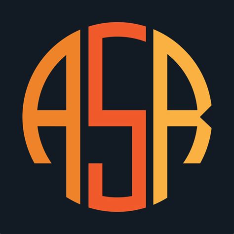 ASR Logo Design Monogram 25361503 Vector Art at Vecteezy