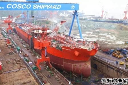 舟山中远船务2号15.2万吨穿梭油轮主船体成型 - 在建新船 - 国际船舶网