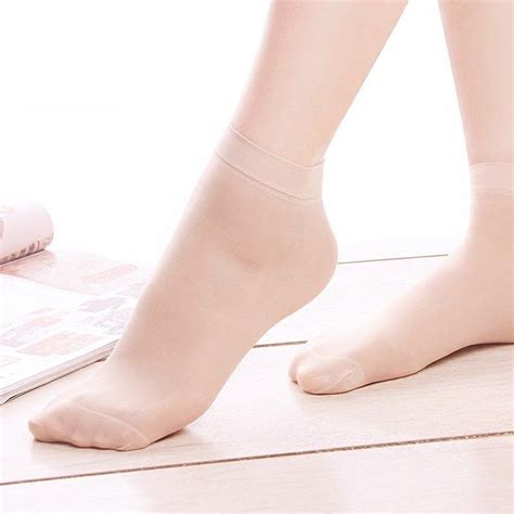 防滑肤色丝袜十双装短款丝袜超薄水晶袜透明防勾丝耐磨肉色钢丝袜-阿里巴巴