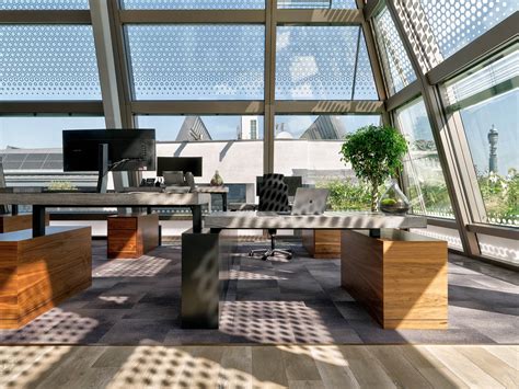 600平米办公室装修案例_效果图-郴州森美达集团现代办公室-意辰装饰