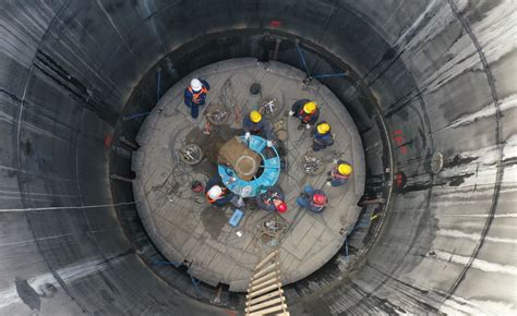 特凿速度丨可可盖项目部井壁下沉工作顺利完成-中煤特殊凿井有限责任公司