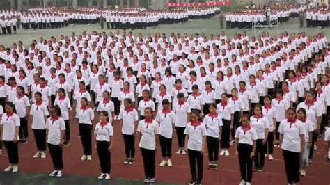 睢县高级中学军训结训仪式汇报表演_腾讯视频