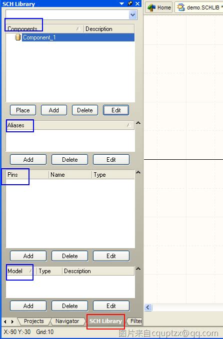 DXP_protel2004_原理图设计基础_新建和添加原理图库文件-CSDN博客