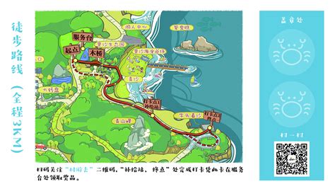 舟山群岛景点手绘地图|插画|商业插画|9527王大奎 - 原创作品 - 站酷 (ZCOOL)