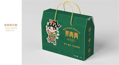 萝青青-潍县萝卜品牌形象设计|平面|品牌|有点东西设计_原创作品-站酷ZCOOL