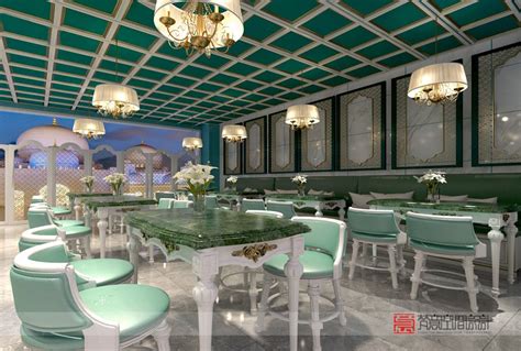 山西晋城清真主题餐厅设计-梵意空间设计