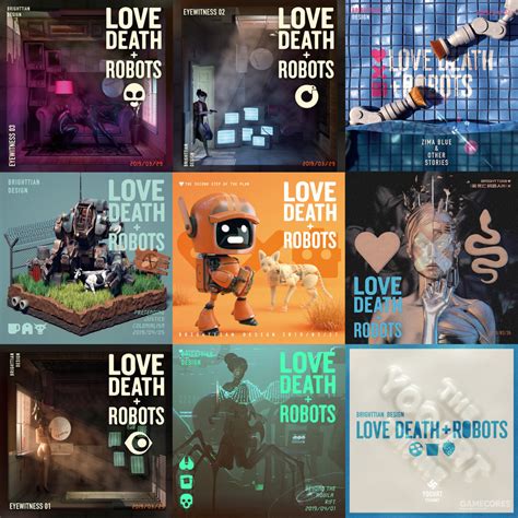 用设计师的方式看《爱 死亡 机器人》|平面|海报|小田仙人 - 原创作品 - 站酷 (ZCOOL)