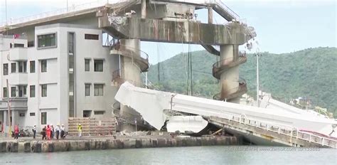 【钢结构·突发】台湾省宜兰县南方澳跨港大桥垮塌，4人死亡，12人受伤，2人失踪_桥梁