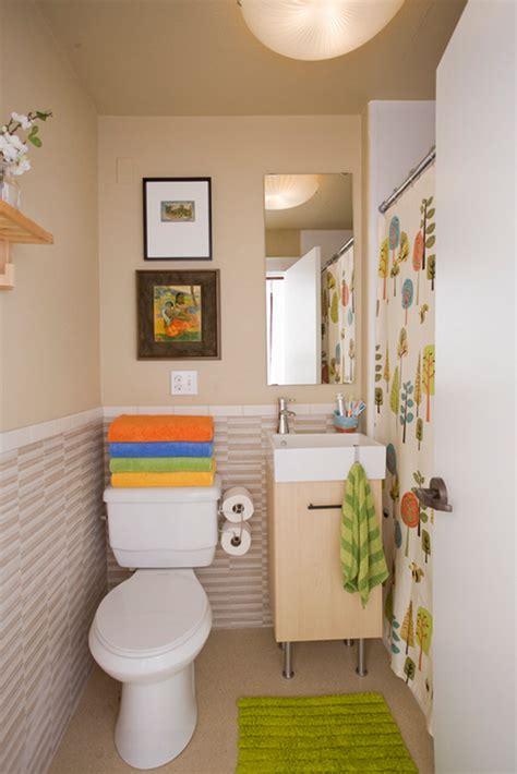40个时尚实用的小浴室设计(2) - 设计之家