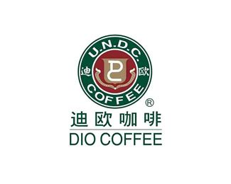 迪欧咖啡标志Logo设计含义，品牌策划vi设计介绍