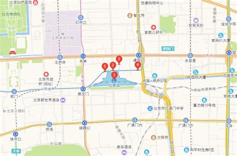 北京火车站分布图图片