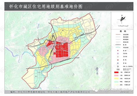 怀化市城区用地级别基准地价图更新__凤凰网