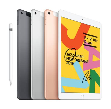 Apple iPad 10.2 (2019) WiFi + Cellular 32 GB Space Grey 25.9 cm (10.2 ...