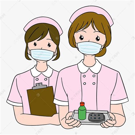 护士动漫手绘图片