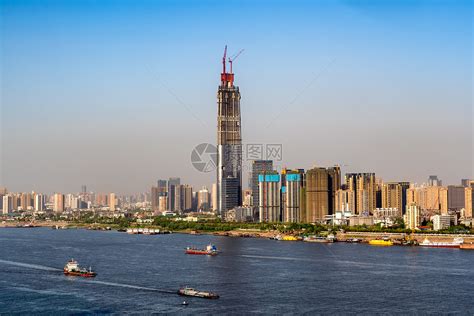 在建中国第一高楼绿地大厦高清图片下载-正版图片500901261-摄图网