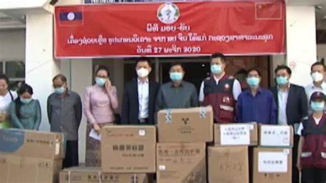 中国援老挝新冠病毒核酸检测实验室交接启用_凤凰网视频_凤凰网