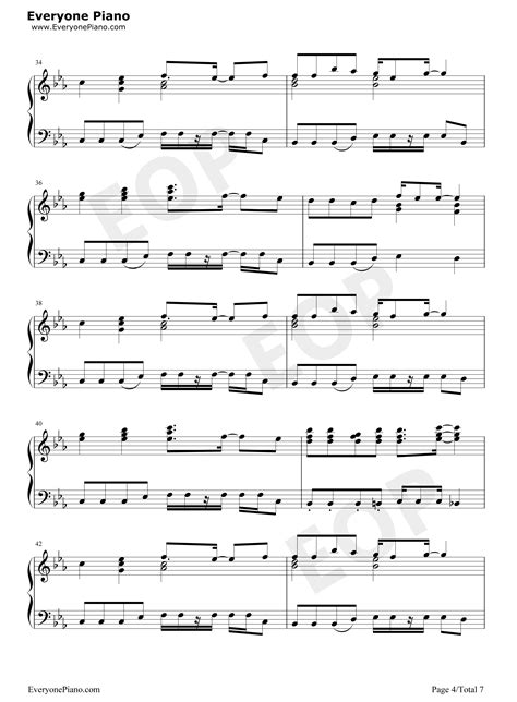 残酷天使的行动纲领 - 双钢琴爵士版（EVA OP）钢琴谱-c调-虫虫乐谱